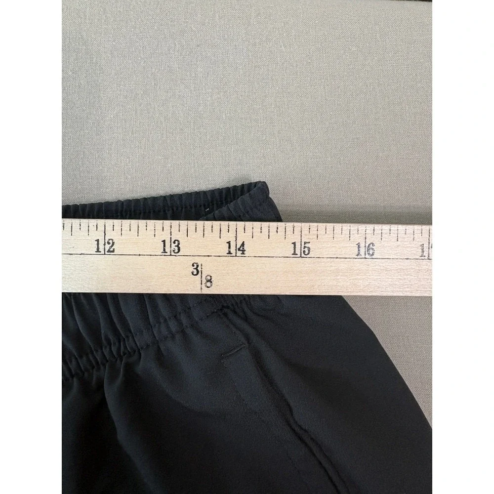 Nike Training Track Pants Mens Size XL Black Dri Fit Drawstring Active Gym